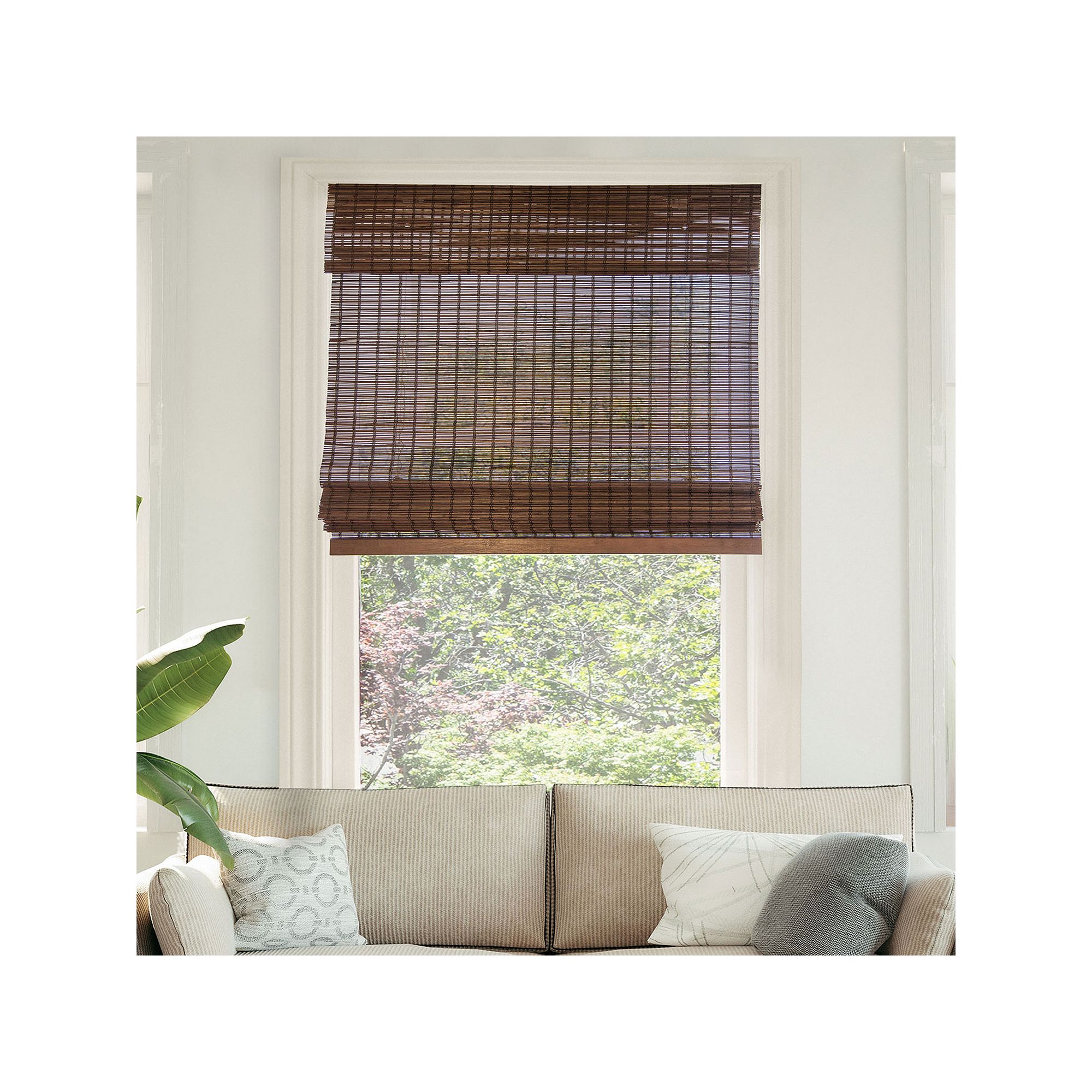 Chicology Cordless Roman Shades, Buffalo