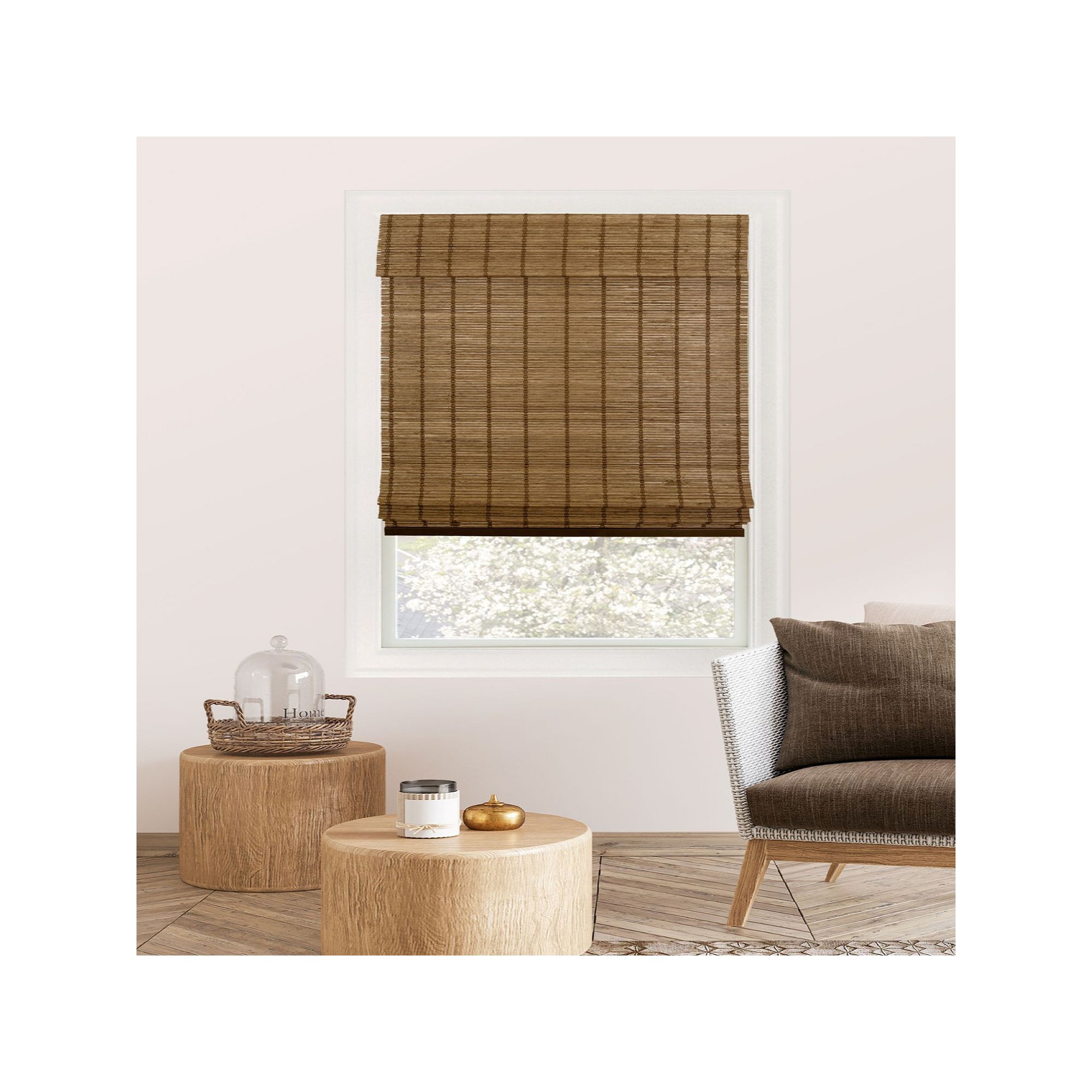 Chicology Cordless Roman Shades, Elk