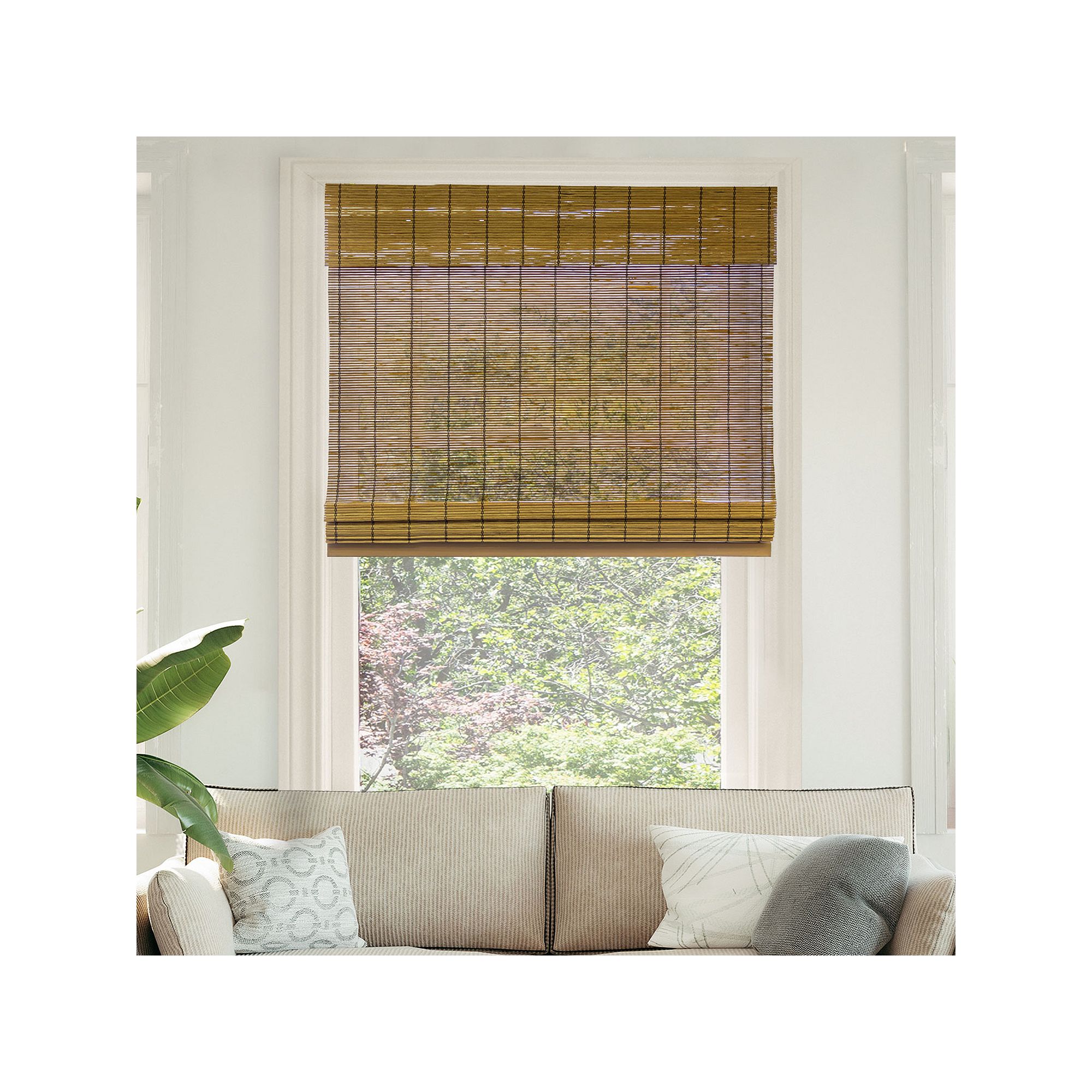 Chicology Cordless Roman Shades, Fox