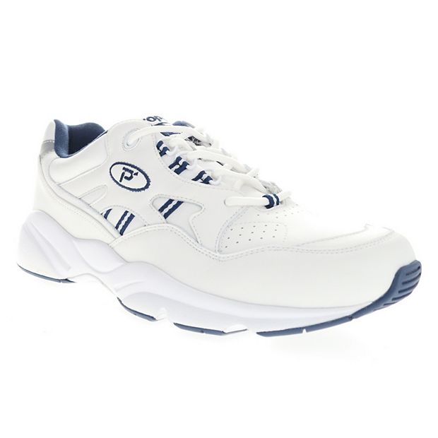 Propet Men\'s Classic White Leather Stability Walker Athletic Sneakers 10.5 NWOT Amazon.com | Propét Men main image 3