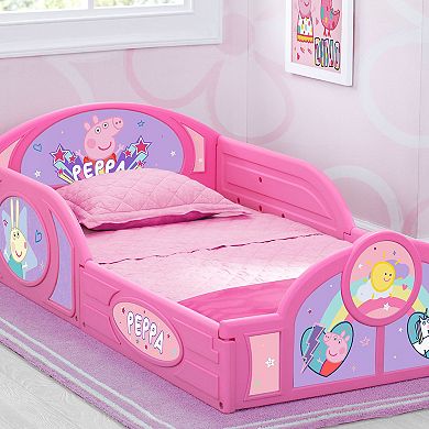 Delta Children Peppa Pig Plastic Sleep & Play Toddler Bed