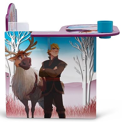 Disney's Frozen 2 Chair Desk with Storage Bin by Delta Children