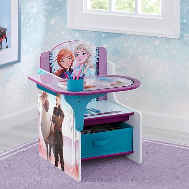 Disney's Frozen 2 Chair Desk with Storage Bin by Delta Children