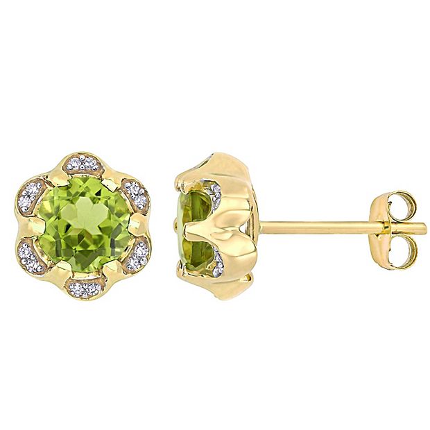 Kohls on sale peridot earrings