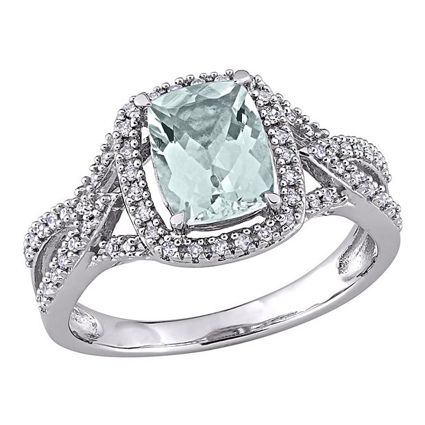 Aquamarine hot sale ring kohls