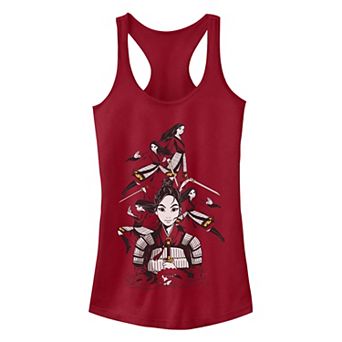 Disney's Mulan Live Action Mulan Juniors' Poses Tank Top