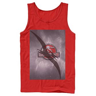 Men's Jurassic Park 3 Movie Poster Pterodactyl Tank Top