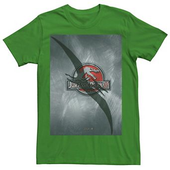 Men's Jurassic Park 3 Movie Poster Pterodactyl Tee