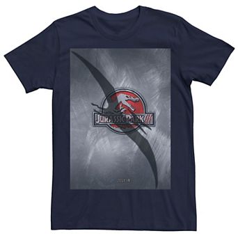 Men's Jurassic Park 3 Movie Poster Pterodactyl Tee
