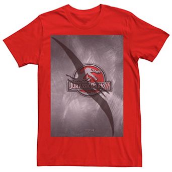 Men's Jurassic Park 3 Movie Poster Pterodactyl Tee