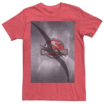 Men's Jurassic Park 3 Movie Poster Pterodactyl Tee
