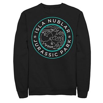 Men's Jurassic Park Isla Nublar Badge Retro Sweatshirt