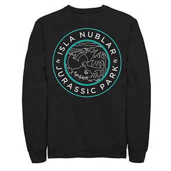 Men's Jurassic Park Isla Nublar Badge Retro Sweatshirt