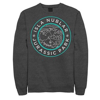 Men's Jurassic Park Isla Nublar Badge Retro Sweatshirt