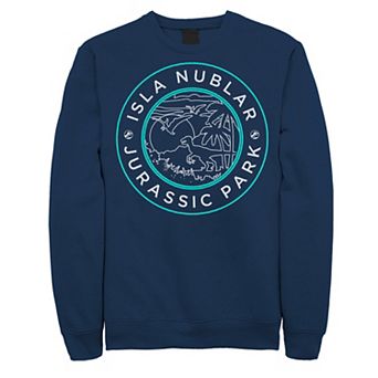 Men's Jurassic Park Isla Nublar Badge Retro Sweatshirt