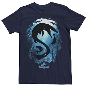 Men's Jurassic World Megalodon Silhouette Tee