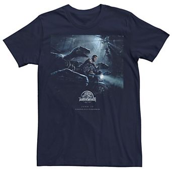 Men's Jurassic World Owen Raptors Poster Tee