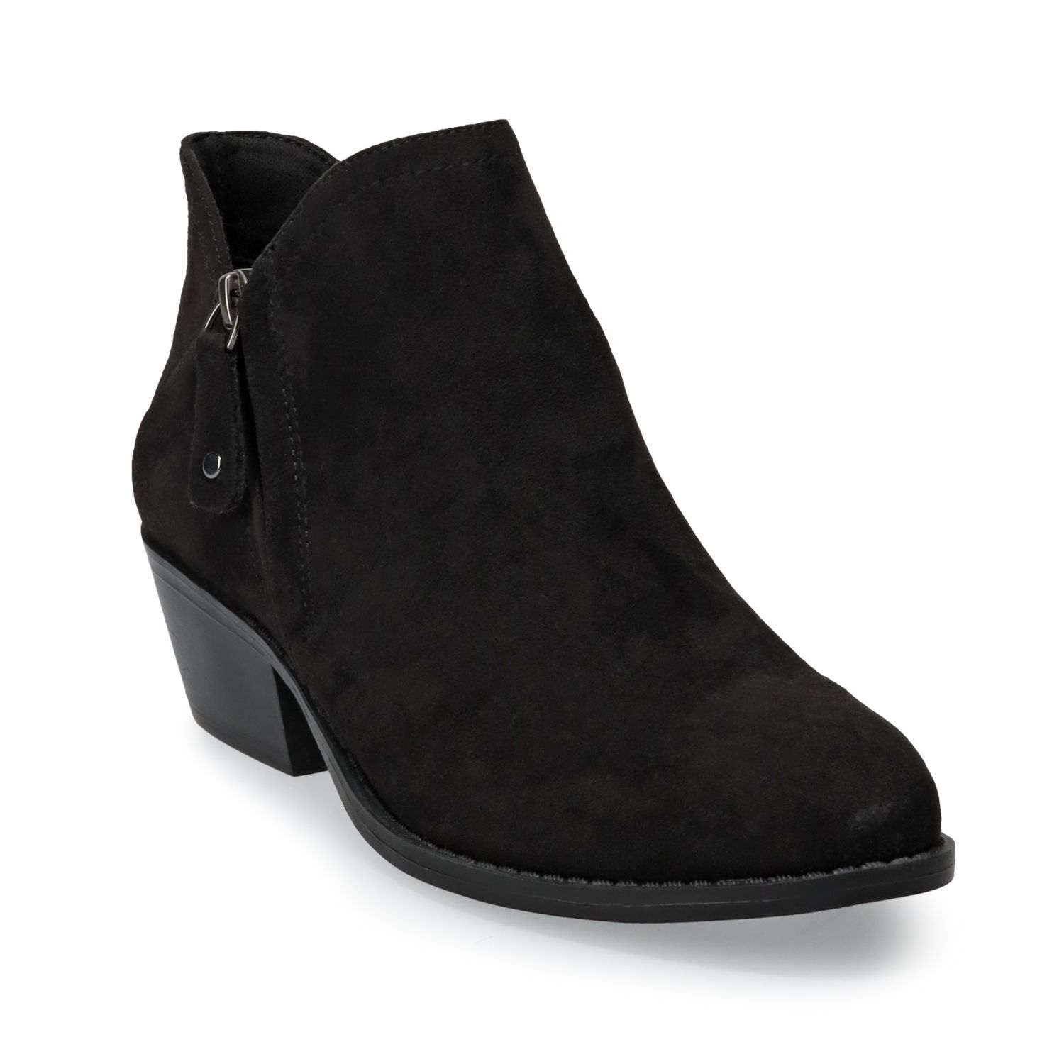 black ankle boots very