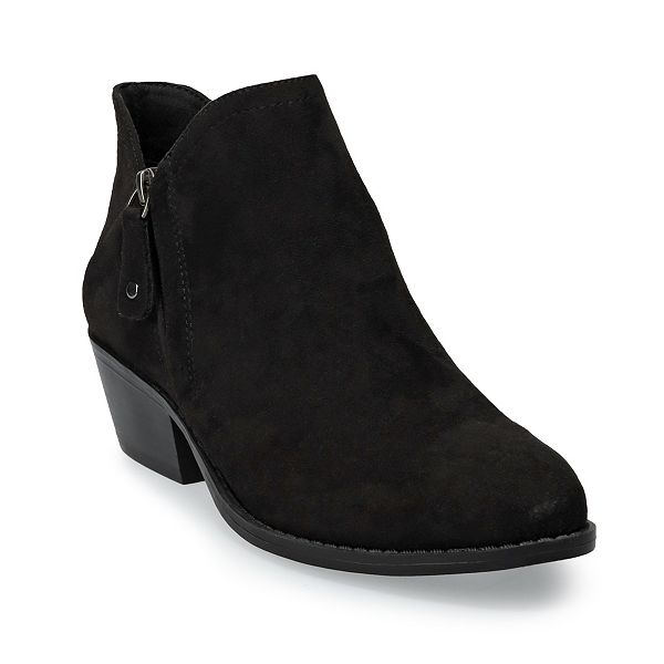 black ankle boots for women