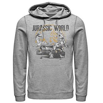 Men's Jurassic World Distressed Raptor Battle Hoodie