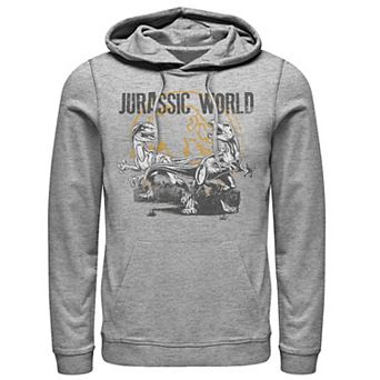 Men's Jurassic World Distressed Raptor Battle Hoodie