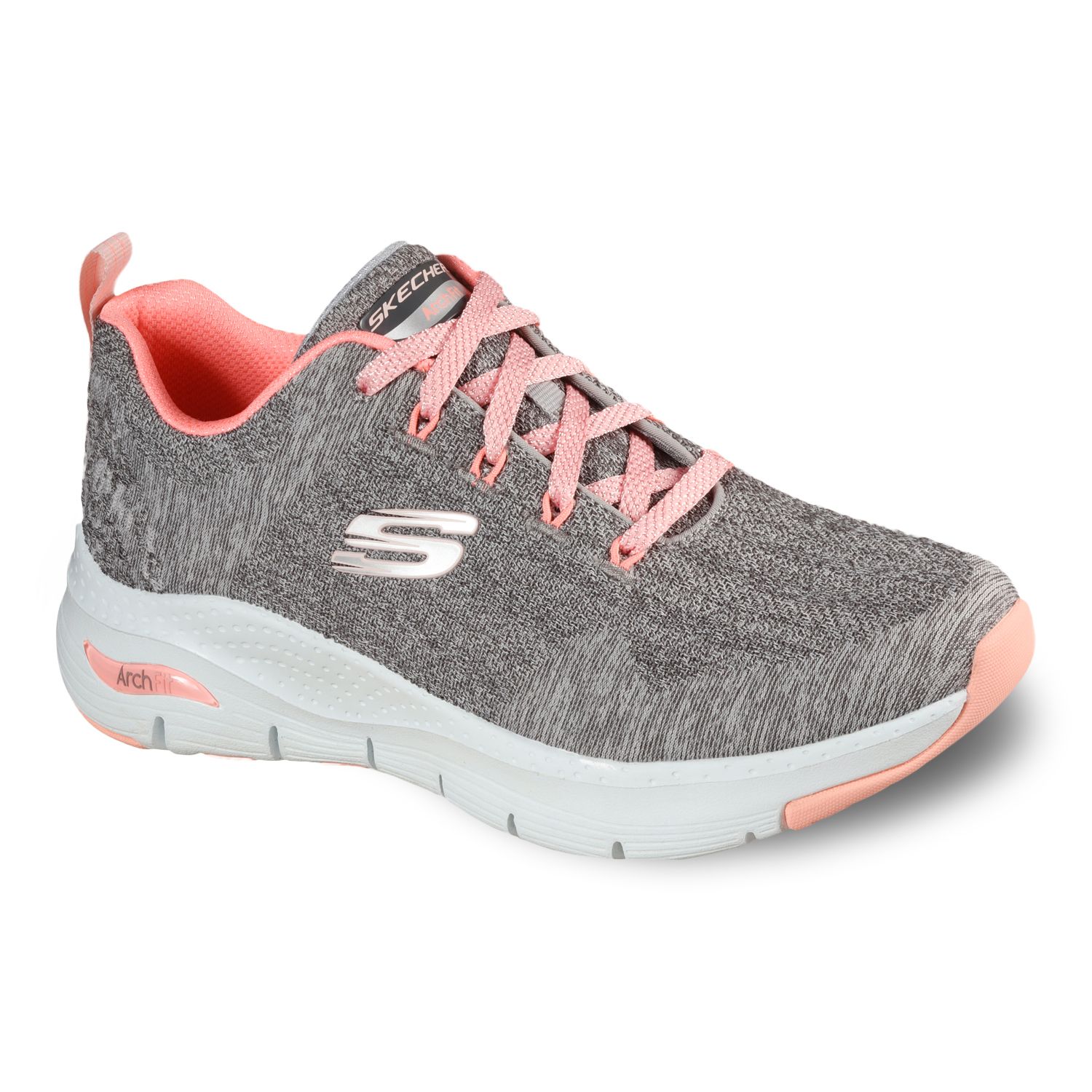 skechers arch support running shoes