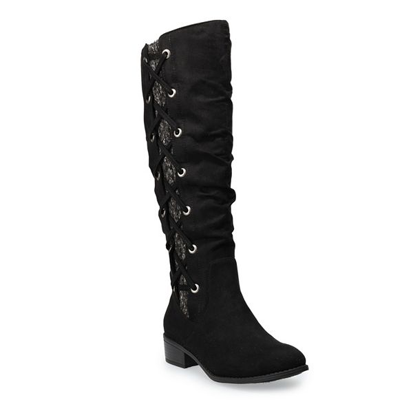 Kohls tall 2025 black boots