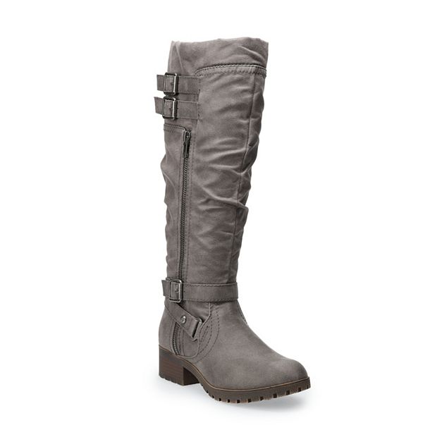 Kohls knee best sale high boots