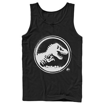 Men's Jurassic World: Fallen Kingdom Paint Splatter Logo Tank Top