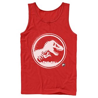 Men's Jurassic World: Fallen Kingdom Paint Splatter Logo Tank Top
