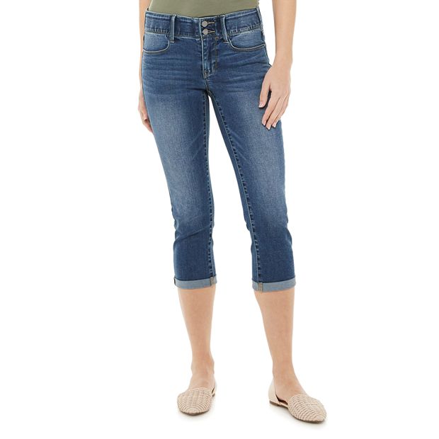 Petite Apt. 9® Tummy Control Ankle Jeans