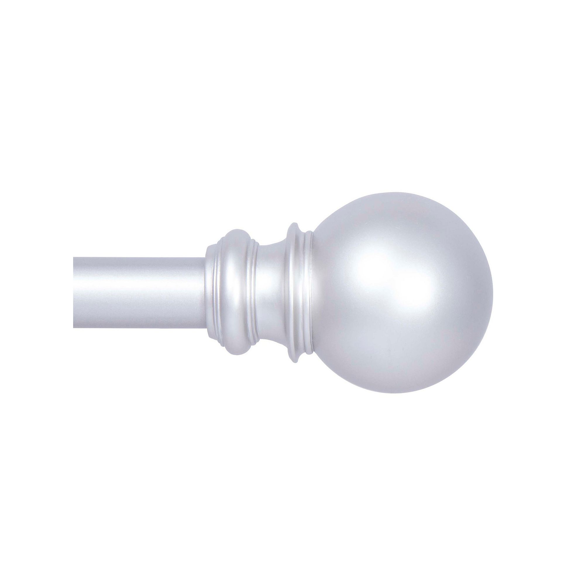 Kenney 3/4” Diameter Bryce Standard Decorative Adjustable Curtain Rod Set