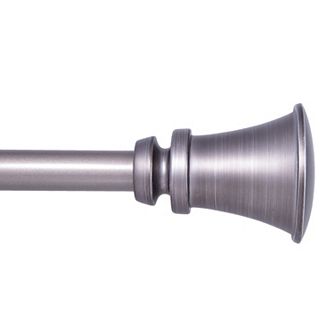 Kenney 3/4” Diameter Nile Standard Decorative Adjustable Curtain Rod Set