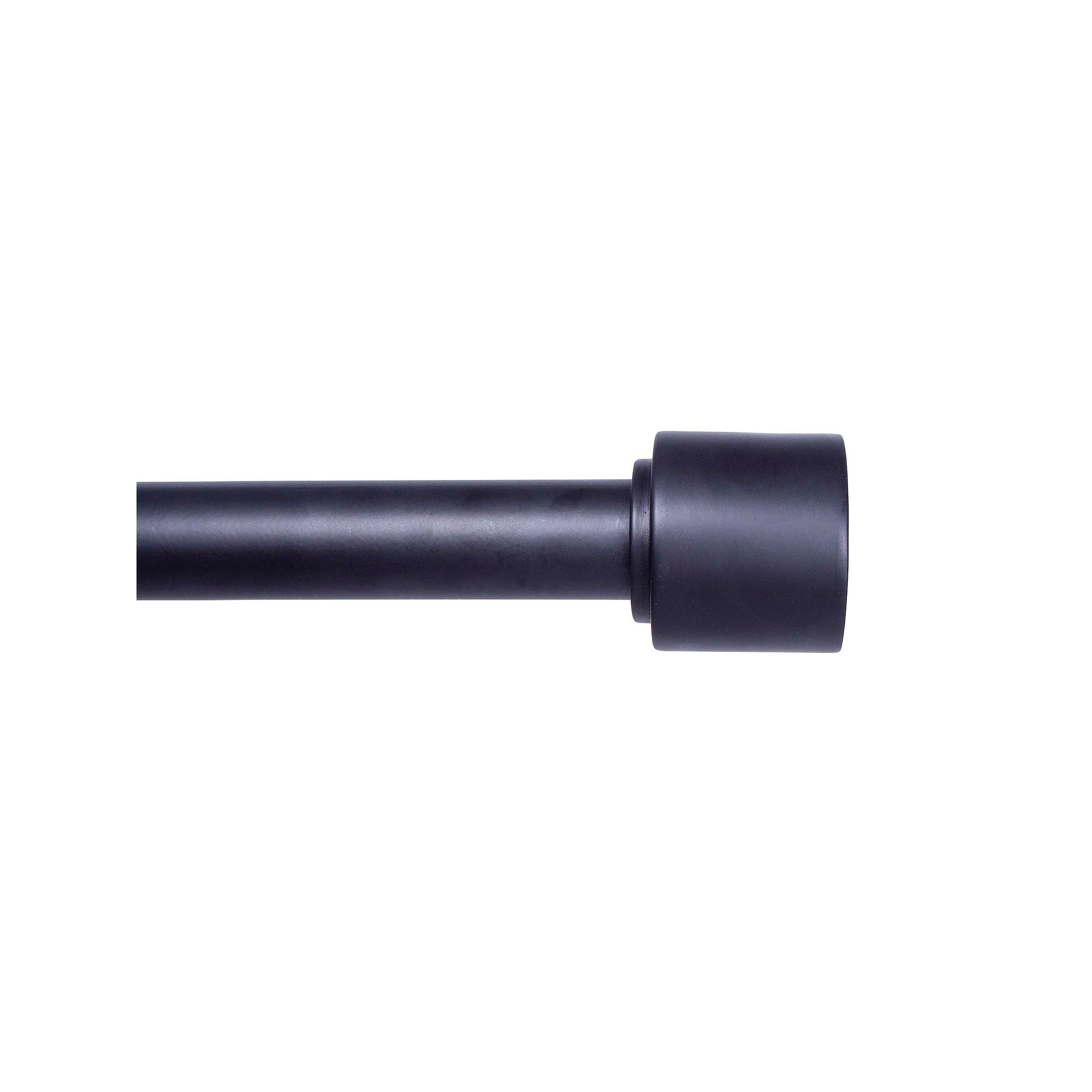 Kenney 1” Diameter Astrid Premium Decorative Adjustable Curtain Rod Set, 