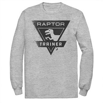 Men's Jurassic World Raptor Trainer Simple Logo Tee