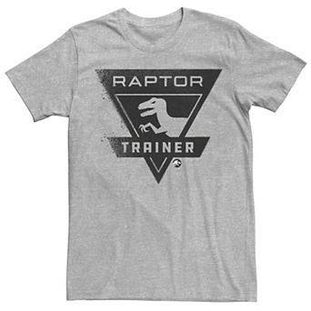 Men's Jurassic World Raptor Trainer Simple Logo Tee