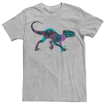 Men's Jurassic World Raptor DNA Scene Fill Tee