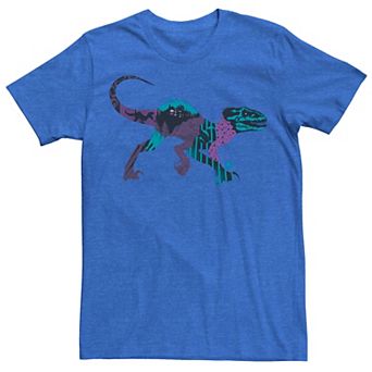 Men's Jurassic World Raptor DNA Scene Fill Tee