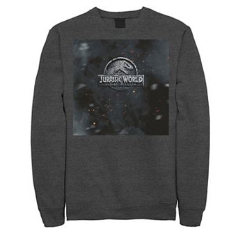 Men's Jurassic World Two Fallen Kingdom Movie Poster Sweatshirt