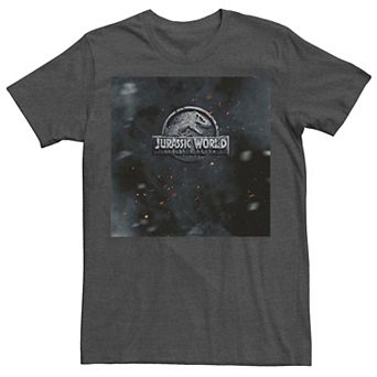 Men's Jurassic World Two Fallen Kingdom Movie Poster Tee