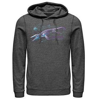 Men's Jurassic World Mosasaurus Skeleton X Ray Hoodie
