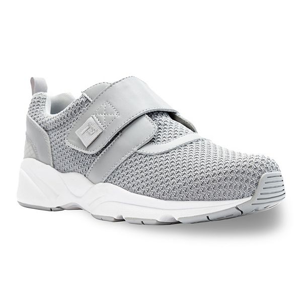 Propet Stability X Strap Men's Sneakers - Stone Black (9.5 XW)