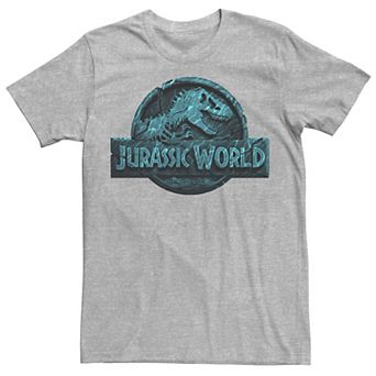 Men's Jurassic World Two Logo Lost In The Deep Tee
