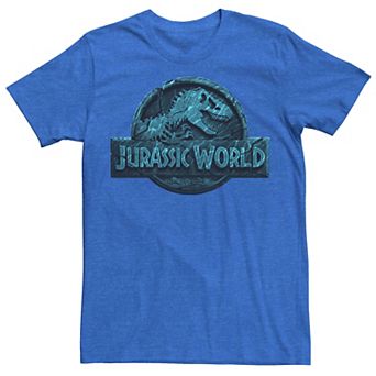 Men's Jurassic World Two Logo Lost In The Deep Tee