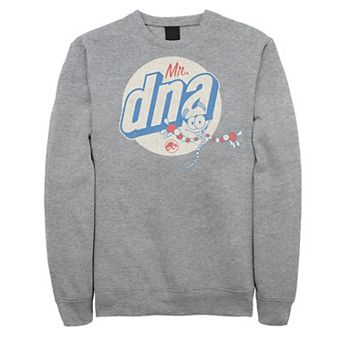 Men's Jurassic World Vintage Mr. DNA Logo Sweatshirt