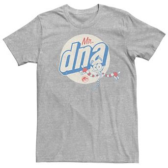 Men's Jurassic World Vintage Mr. DNA Logo Tee