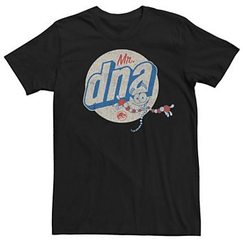 Men's Jurassic World Vintage Mr. DNA Logo Tee