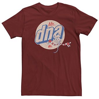 Men's Jurassic World Vintage Mr. DNA Logo Tee