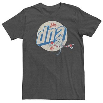 Men's Jurassic World Vintage Mr. DNA Logo Tee