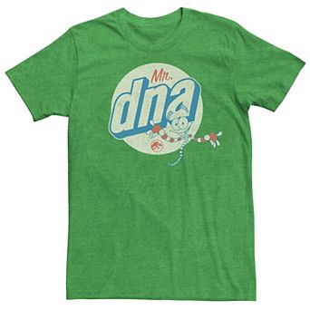 Men's Jurassic World Vintage Mr. DNA Logo Tee